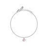 Bracciale Argento Con Zirconi Bianchi E Rosa LPS05AWV56 Per Donna