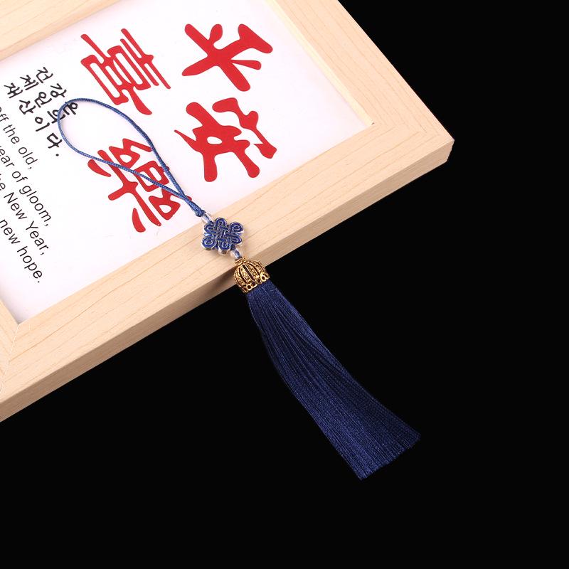 Chinese Knot Tassel Accessories: Hat, Pendant, Bookmark, and Jewelry Tassels