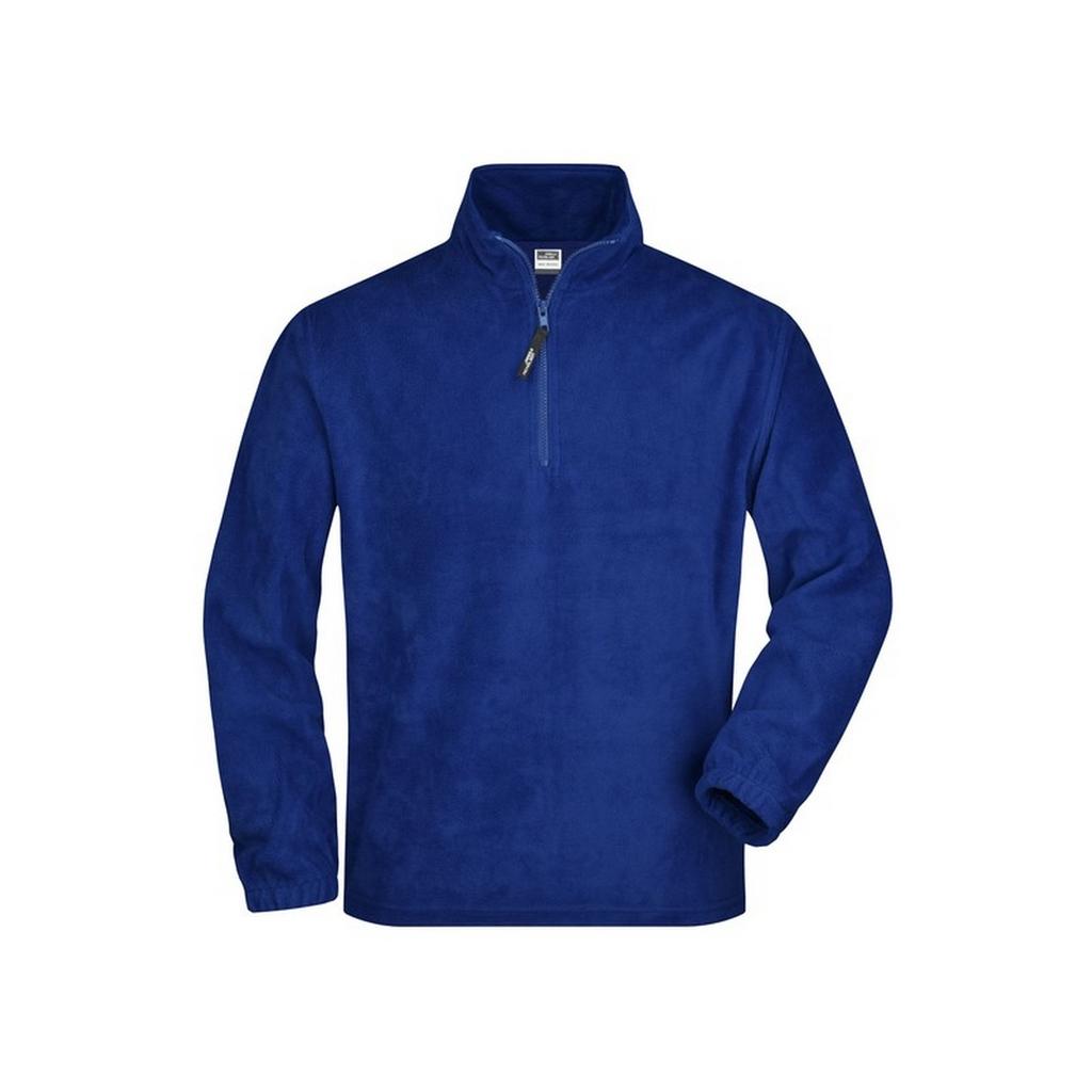 James and Nicholson Mens Half Zip Fleece