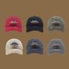 Fashion Letter Embroidery  Vintage Wash Soft Crown Unisex  Adjustable Daily Casual  Baseball Cap