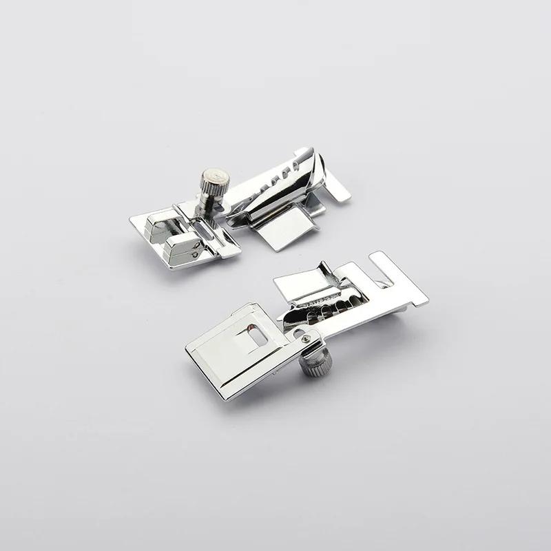 Metal Bias Tape and Binding Foot Snap Sewing Accessories for Household Machines Shell Edge Presser Foot Brother Singer Domestic