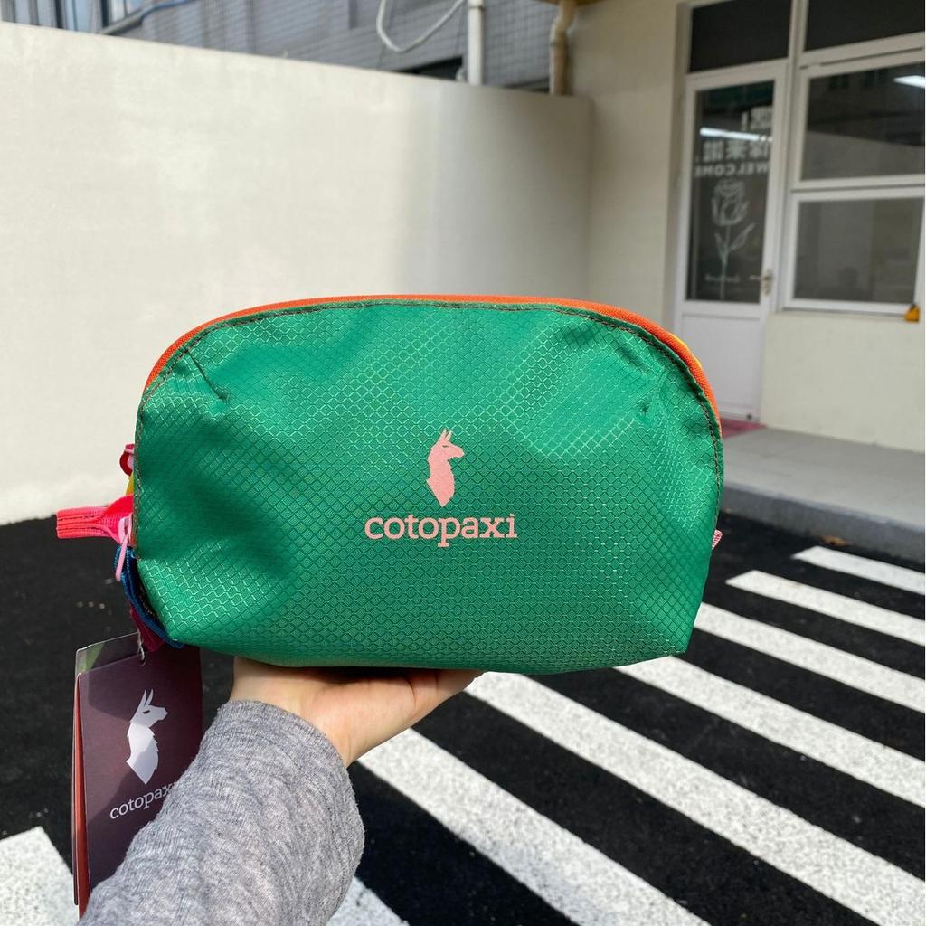 Cotopax*Alpaca Americana Dopamine4L Borsa da toilette impermeabile e portatile per donna, con design color-block e pochette per il trucco da portare a mano
