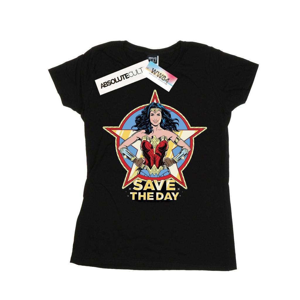 DC Comics Womens/Ladies Wonder Woman 84 Star Design Cotton T-Shirt