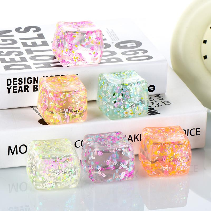 1 PCS Maltose Ice Squeeze Toy Crunchy Sound Stress Relief Fidget Toy for Adults Kids Travel Camping Time Killing