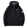 Unisex Sherpa Fleece Hooded Jacket: Warm, Thick, Casual Fashion for Autumn & Winter.