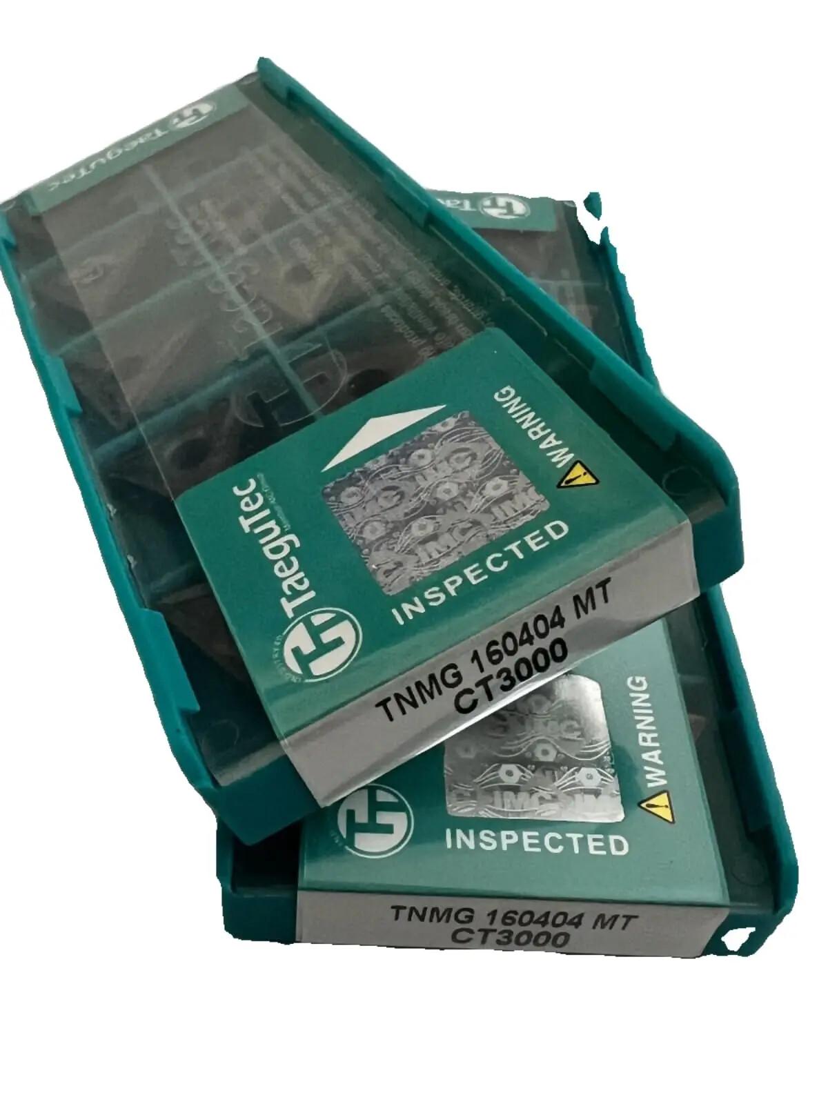 

TaeguTec / TNMG160404MT CT3000 /Original genuine CNC alloy blade 10 PCS