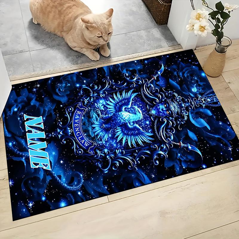Custom Name "Harry Potter's Magical Journey" Carpet Rug Customizable Soft Washable Anti-Slip Home Living Room Sofa Mats Personalized Rug. 090984
