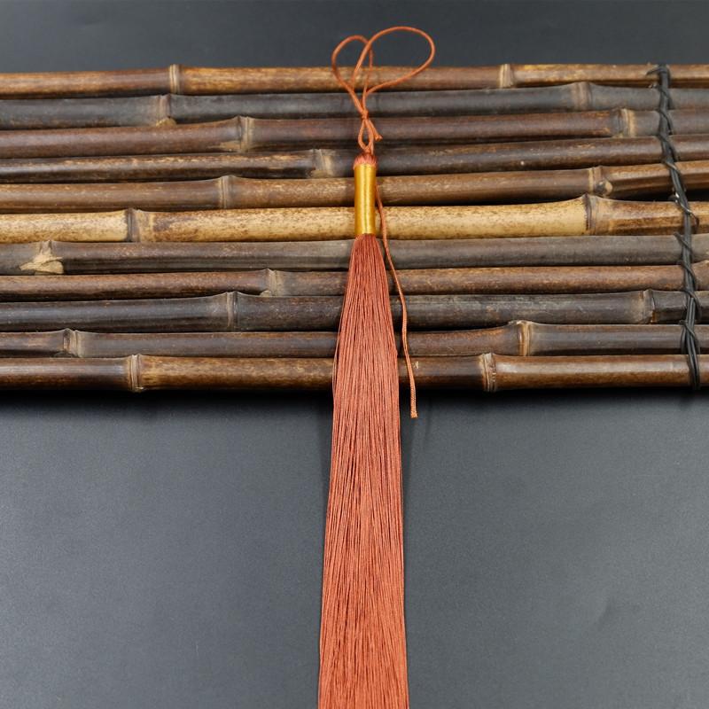 25Cm Fringed Suizi Ancient Clothing Hanfu Pressure Placket Waist Pendant Large Fan Guqin Sword Pendant Hanging Ear