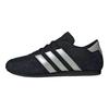 Taekwondo Sznurowane Czarne Matowe Srebrne Damskie Trampki Core-Black JS1462
