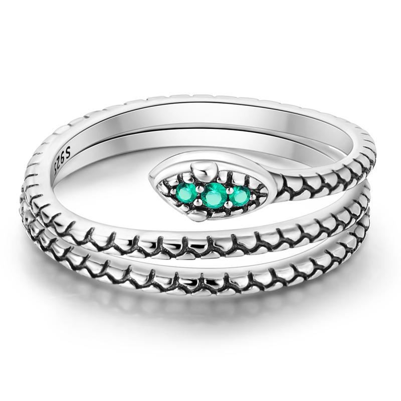 925 Silver Three-Ring Stackable Ring for Women Simple Fashion Design Fine Jewelry Perfect for Birthday Party Gift