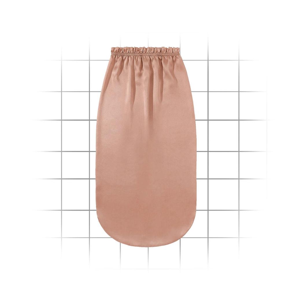 SilkNai Hair Cap for Long Cylindrical Beautiful Moisturizing Shiny Sleeping Cap [BRIIKPP] Hair, Design, Hair, Scalp, Hair, (Champagne)