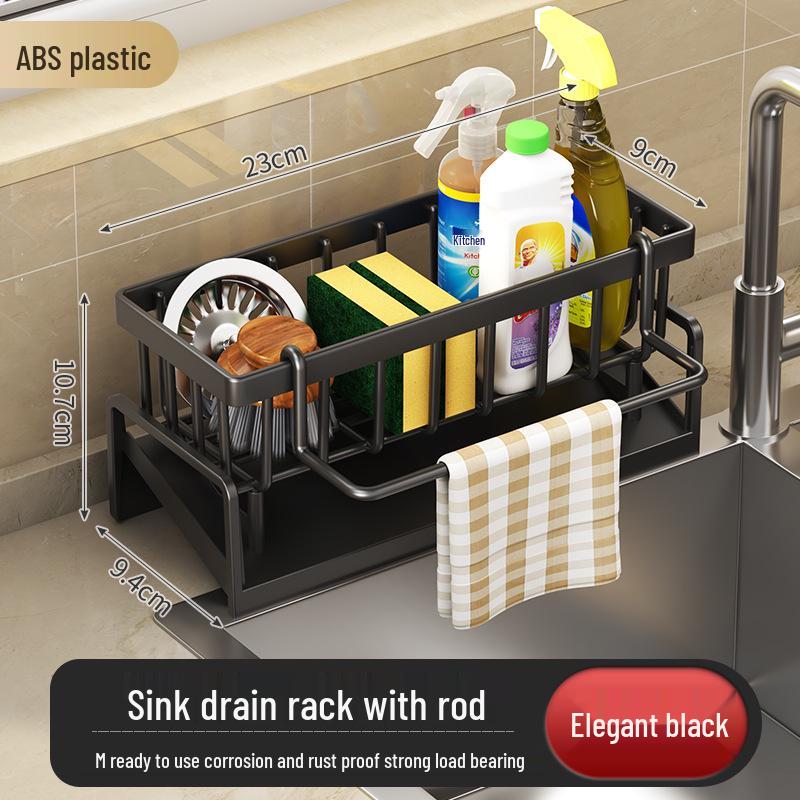 

Sink Dishcloth & Sponge Organizer Rack