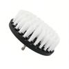 2/3.5/4'' Brush Attachment Set Power Scrubber Drill Brush Polisher Bathroom Cleaning Kit with Extender Kitchen Cleaning