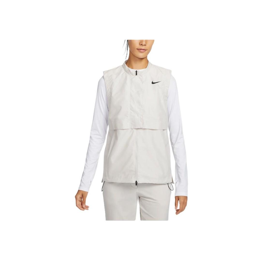 Nike Women s Light Bone Black Tour Repel Golf Vest DZ6021-072