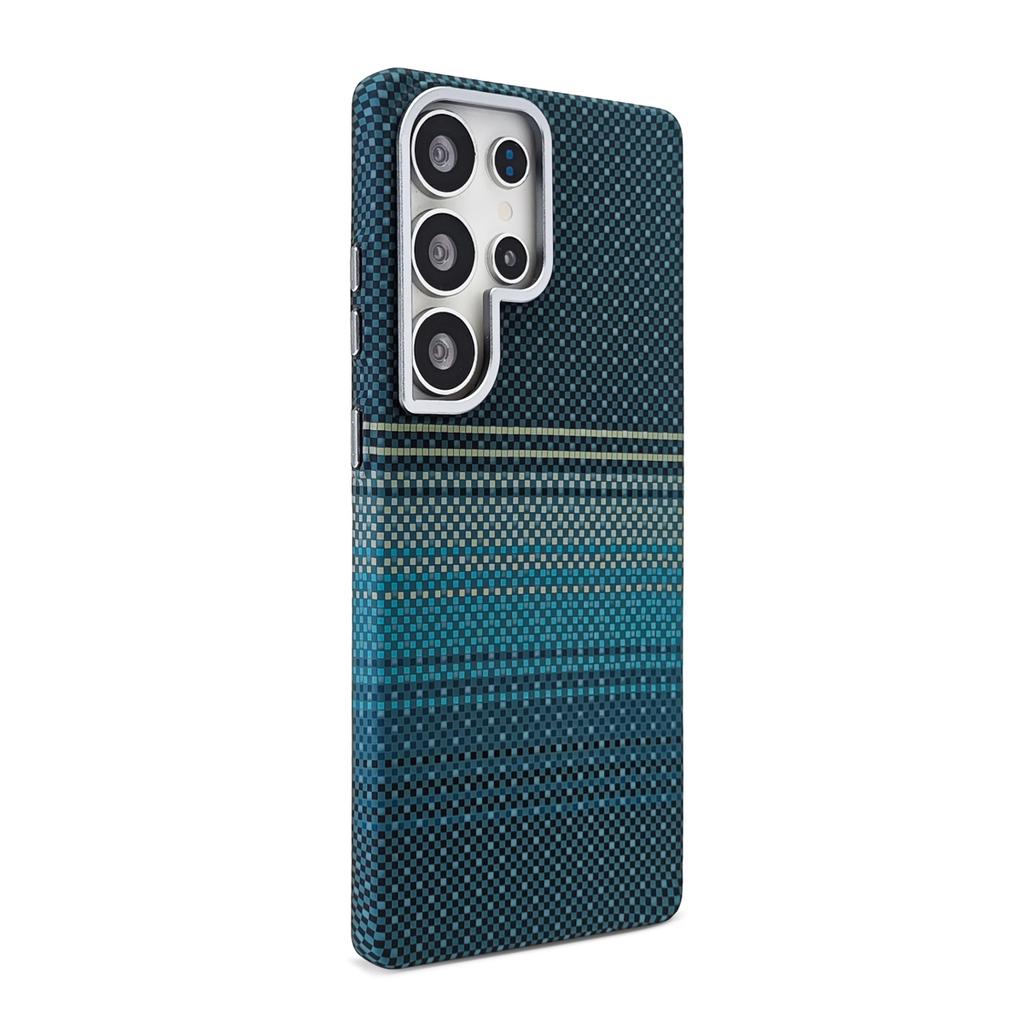 For Samsung Galaxy S26 S25 Ultra Galaxy S24 S23 Plus Case For MagSafe Magnetic Matte Relief Weaving PC Lightweight Hard Cover