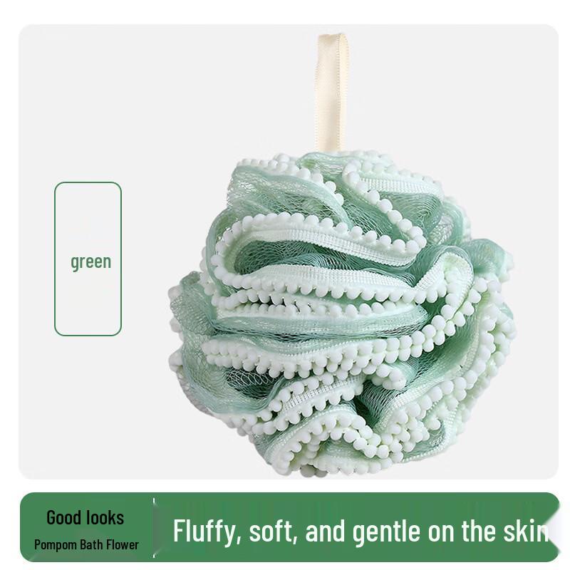 PULIAN Fluffy Mesh Bath Sponge Loofah (Pack of 5)