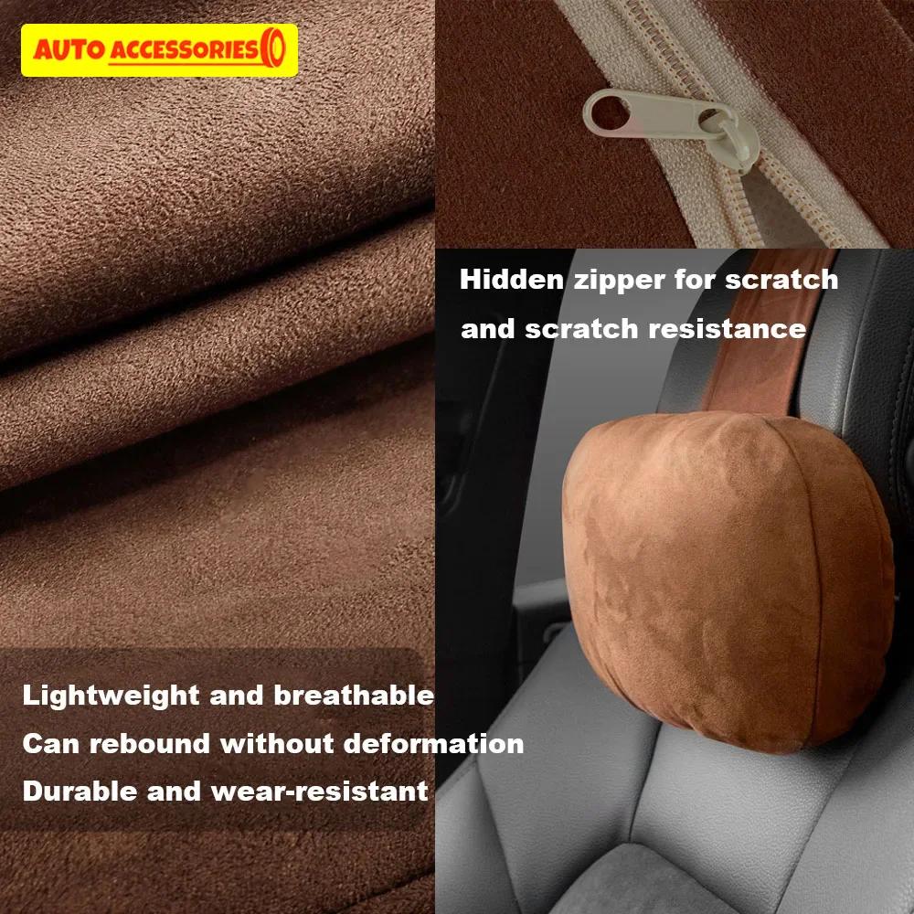New Car Headrest Neck Support Seat / Maybach Design S Class Soft Universal Adjustable Car Pillow Neck Rest Cushion High Quality