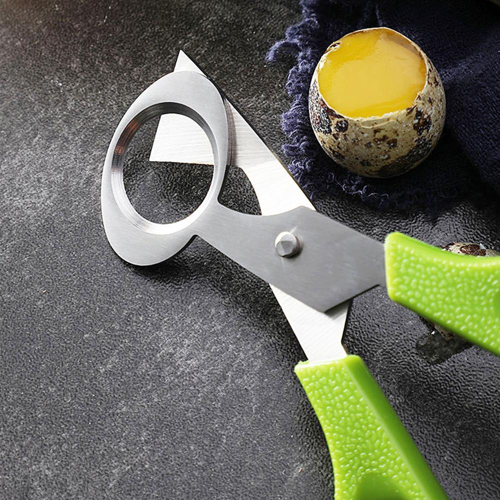 Pigeon Quail Open Crack Small Egg Shell Scissor Cut Bird Eggshell Separator Cigar Cutter Opener Tool Pigeon Quail Egg Scissor
