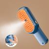 One Button Pet Cleaning Spray Comb Steam Spray Function Cat Massage Comb  Pet Grooming Tool