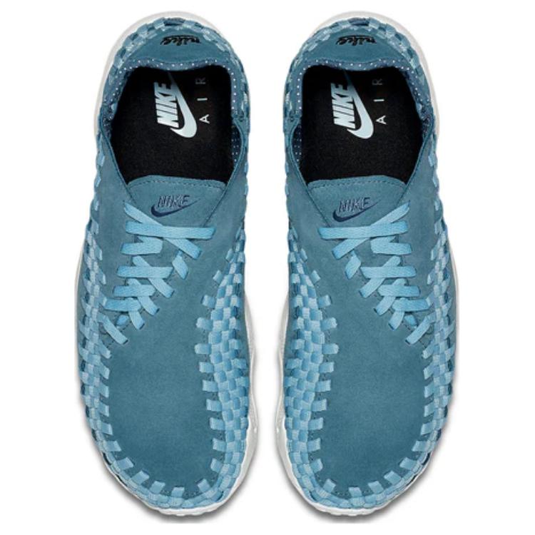 Nike Air Footscape Woven Smoky Blue Men Sneakers University-Blue-White 875797-002