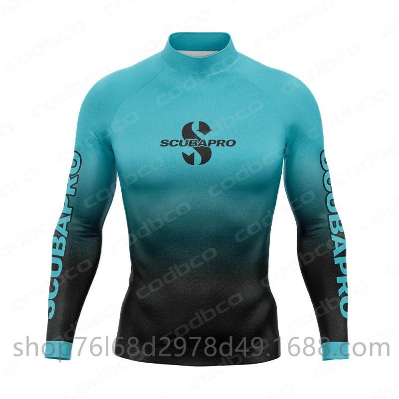 SCUBA Skuba Surfing Suit Outdoor Sunblock Snorkeling Swimsuit Split Long-sleeved Jellyfish Quick-drying Diving