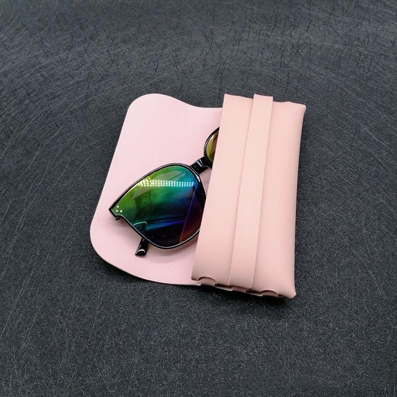 KLASSNUM Sunglasses Box Portable Glasses Bag Fashion Accessories Reading Eyeglasses Holder Eye Contact Case Protective Cover