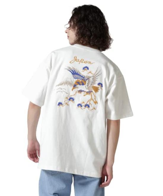 

SOUVENIR POCKET SHORT SLEEVE Сувенирный карман [AVIREX] ФУТБОЛКА / Футболка, Мужская, XL, 030, Белый, 783-3134091