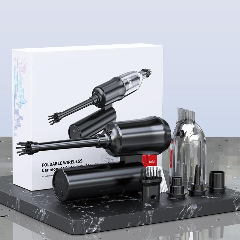 

Wireless Super High Power Vacuum Cleaner Strong Suction Mini Portable Handheld Cleaner Dust Blower for Car Home Office Cleaning