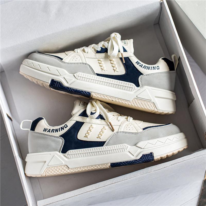 Men's shoes spring niche original breathable shoes men's versatile platform white board shoes casual moral training sports trendy shoes