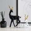 Modern Minimalist Resin Deer Figurine Decor Office Desk Living Room Entryway TV Cabinet Bookshelf Home Decoration