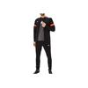 Puma Retro Sports Color Block Stand Collar Pullover Long Sleeve Top And Drawstring Mid Waist Cuffed Pants Casual Sports Set Men sets 656471-15