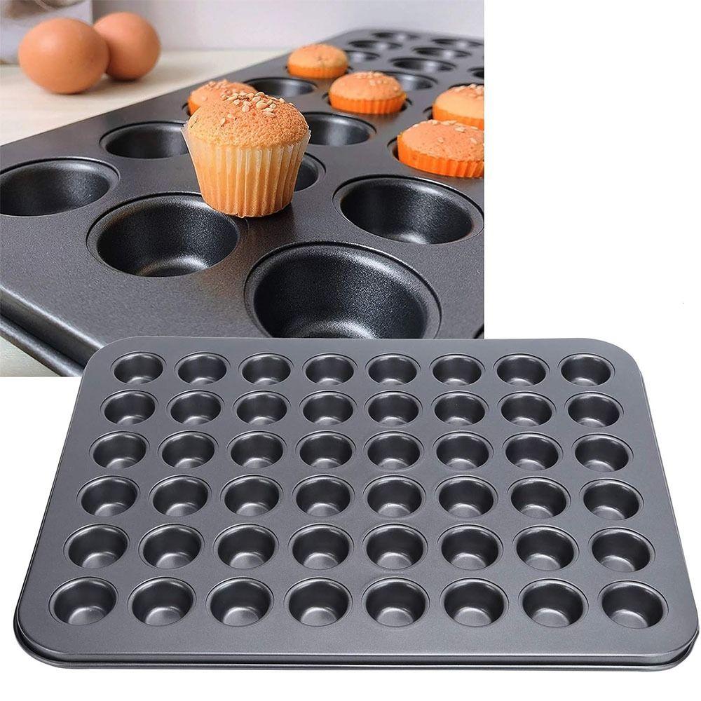 DIY Small Muffin Pan Large Capacity 48 Mini Baking Molds Muffin Dessert Tray  Baking Supplies