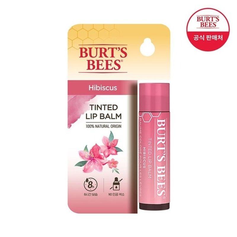Burt s Bees Tinted Lip Balm Hibiscus