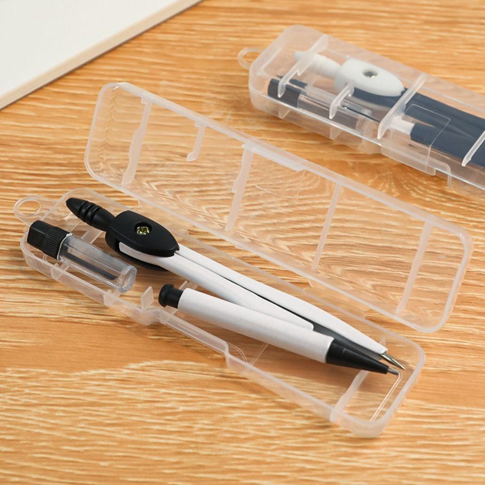 With Pencil Refills Lead Compass Drawing Set Pencil Attachment Math Geometry Tools  Class