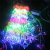 EU Plug 3.2*0.6M Peacock String Lights Outdoor Mesh Net Led Fairy Lights Christma Wedding New Year Decor Garland Lamp
