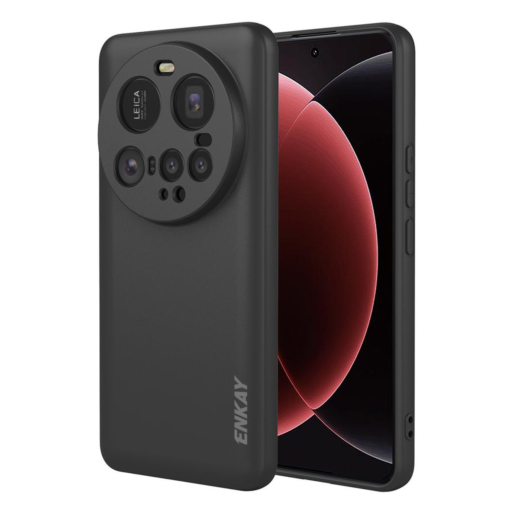 Dla Xiaomi 15 Ultra Silikonowe Etui ENKAY HAT PRINCE z Prostą Krawędzią Tylna Pokrywa Telefonu Komórkowego