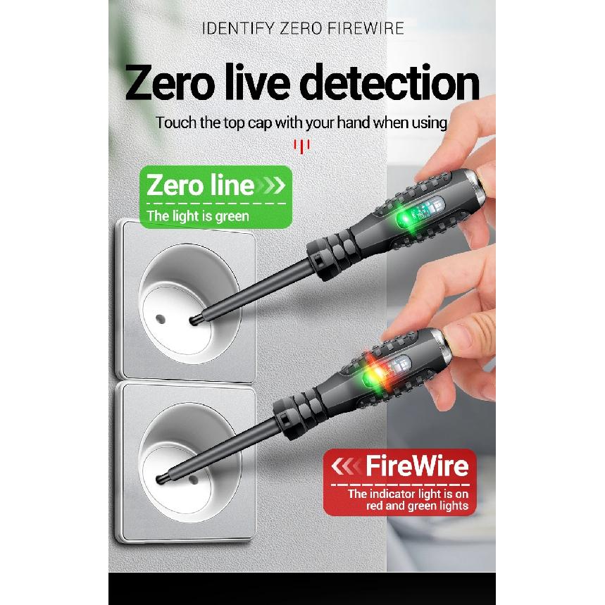 ANENG Digital Multimeter Pen Type Kit AC/DC Voltage Induction Zero Fire Neon Bulb Indicator High Precision Electrician Tools