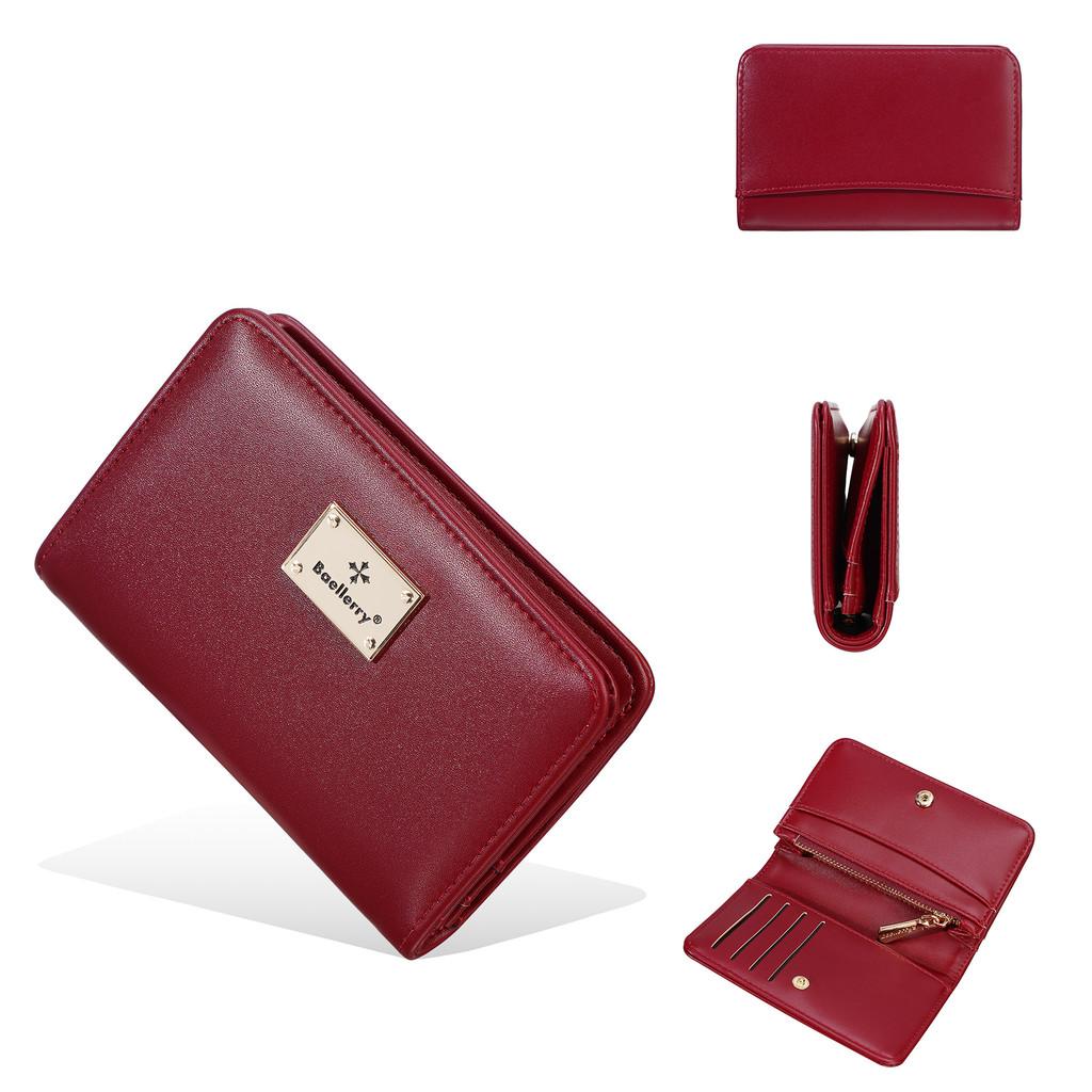 Stylish Womens Wallet Pu Leather Vintage Design With Multiple Card Slots And Cash Pocket