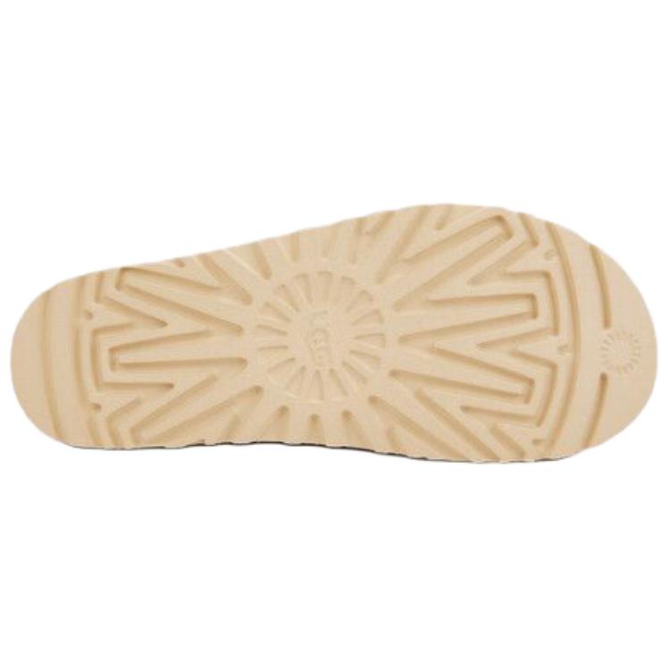 UGG Golden Family Two-Layer Cowhide Open-Toe Fashion Slide Sandals Women Sandals 1141493-SAN