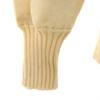 50s Vintage Long Sleeve Lettered Cardigan Beige Men's Used