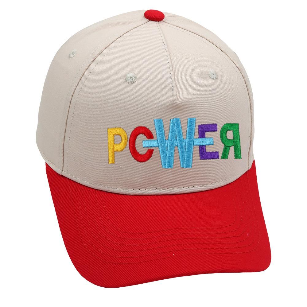Unisex Retro Power Truck Driver Hat Color Blocked Embroidery Baseball Cap Popular Colour Female Lady Girl
