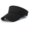 Light plate solid color empty top sun hat women's summer outdoor sports running quick-drying topless cap cap men