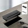 1Pcs Aluminum Alloy 145*160/200/300mm TV Cabinet Cable Box Computer Desk Cable Hole Cover Rectangular Buffer Box for Office Desk