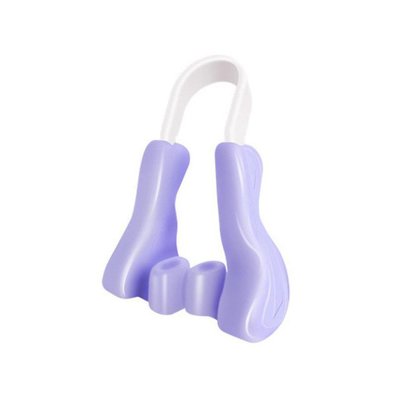 

Клипса для формирования носа, подъем носа, формирование переносицы, выпрямление, устройство для похудения, силиконовый корректор носа, без болезненных ощущений, инструменты для красоты фиолетовый