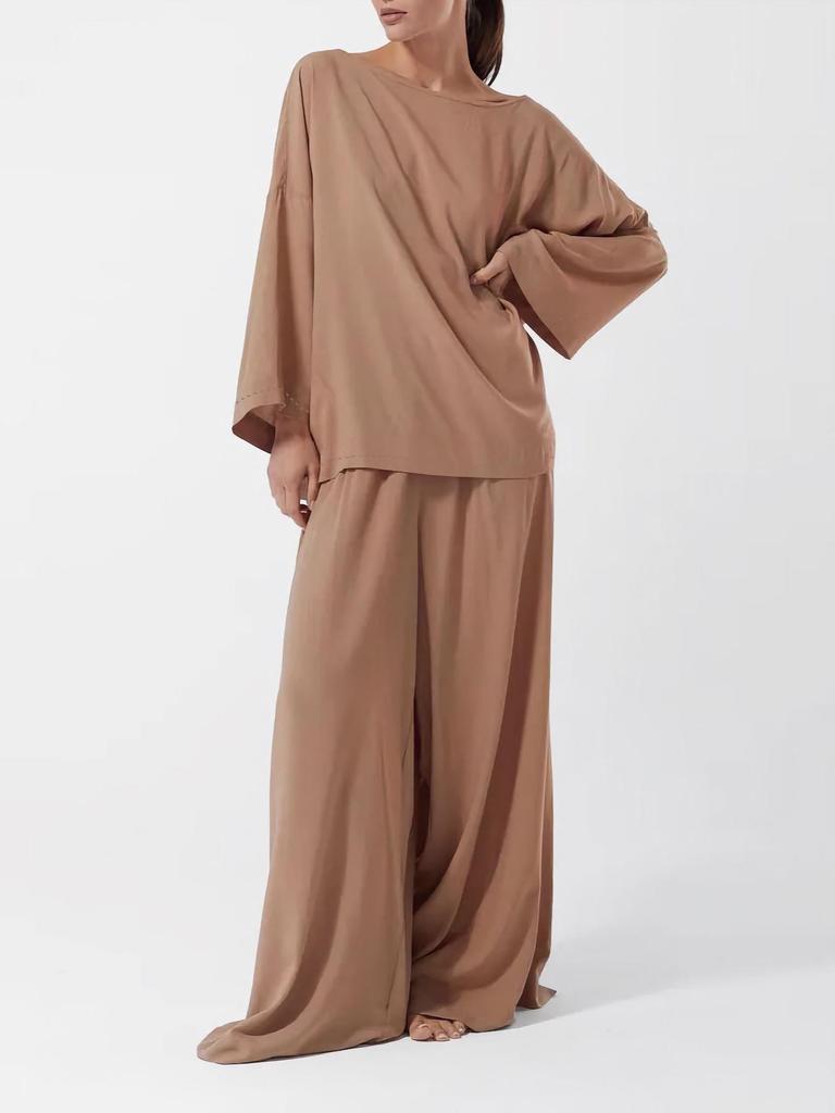 Plus Size French Chic Loose Homewear Set for Women