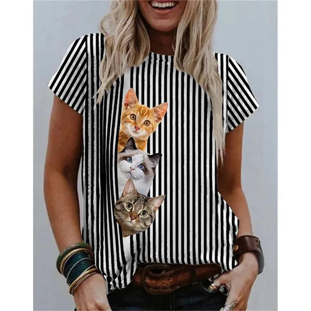 

Цифровий мультиплікаційний 3D-принт Summer Element Жіноча футболка з V-подібним вирізом Мода з короткими рукавами Harajuku Зручні жіночі повсякденні XS