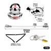 FRRK 304 Stainless Steel Chastity Cage Penis Lock Male Chastity Device Cock Cage BDSM Chastity Products Sex Toys