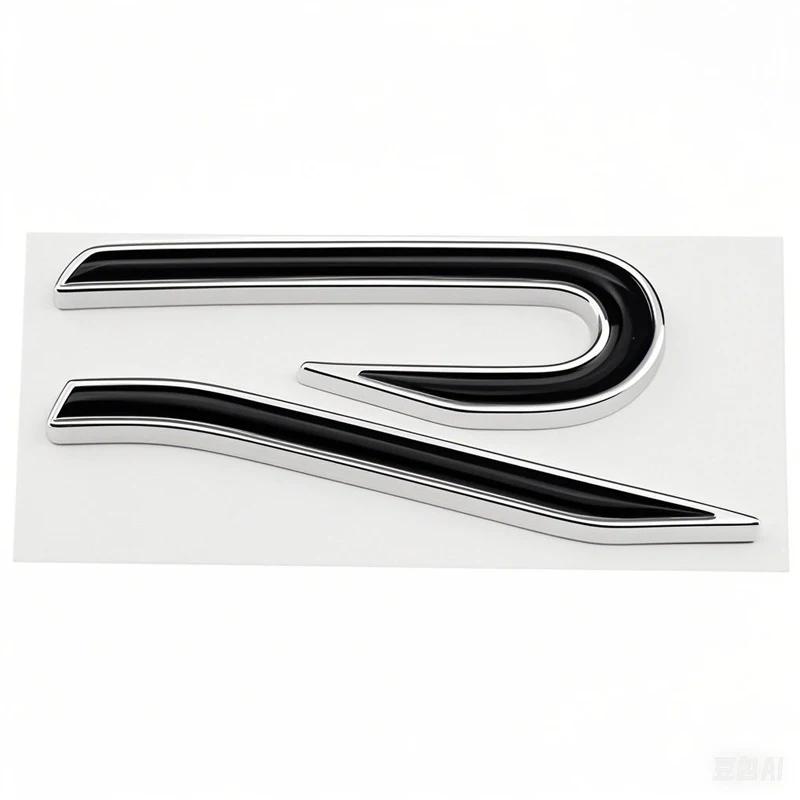 Alloy Car Front Grille Emblem Rear Trunk Sticker for Volkswagen VW New R Rline Badge GTI BORA GOLF PASSAT Polo SCIROCCO T-ROC