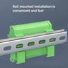 SCSI Rail Mounted Terminal Block Connectors, 14P to 100P Optional Female Interfaces for Tape Drive and Scanners