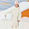 Balabala Kids' Winter Long Hooded Down Jacket